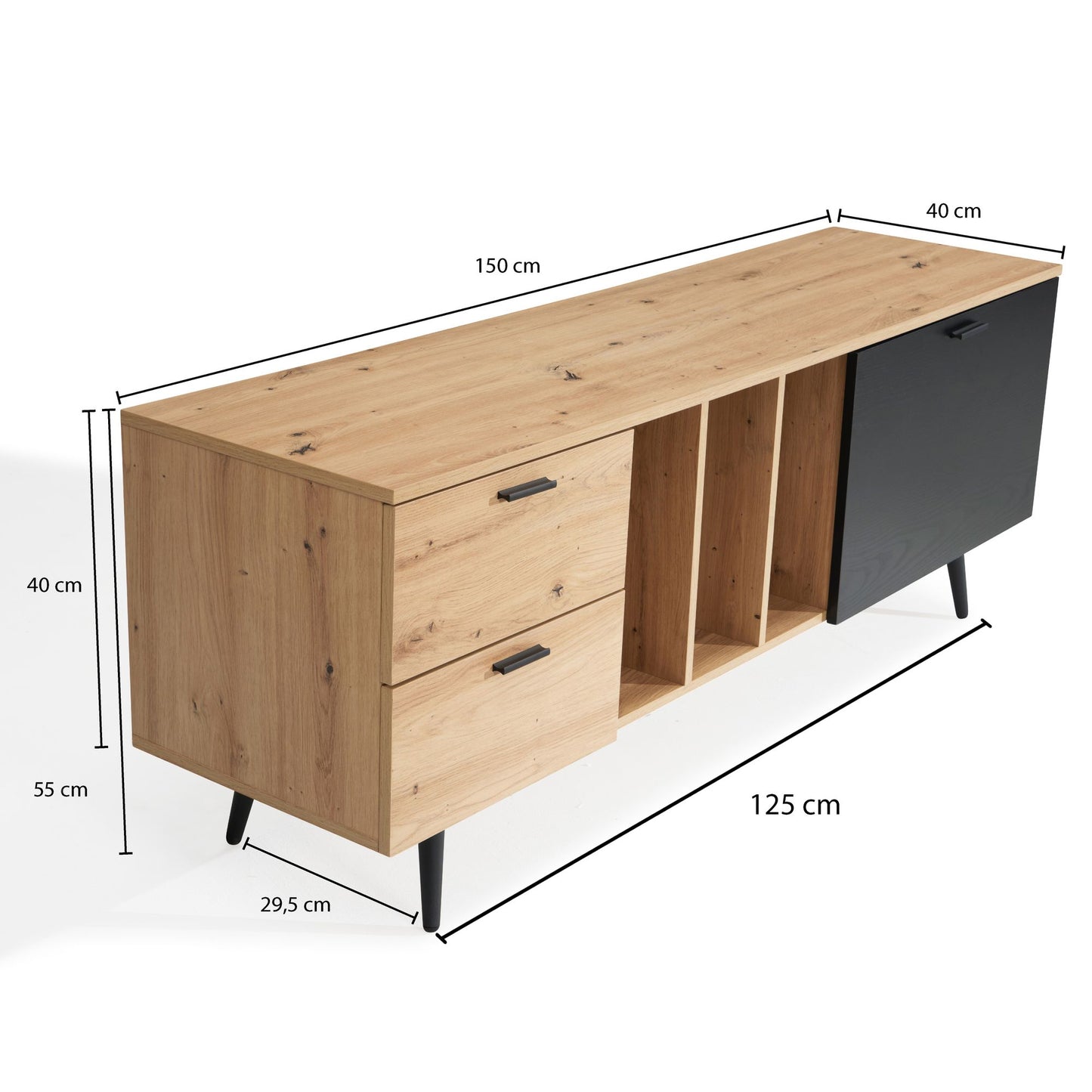 Mueble De Tv Sólido Y Duradero Modelo Wl6.820_3