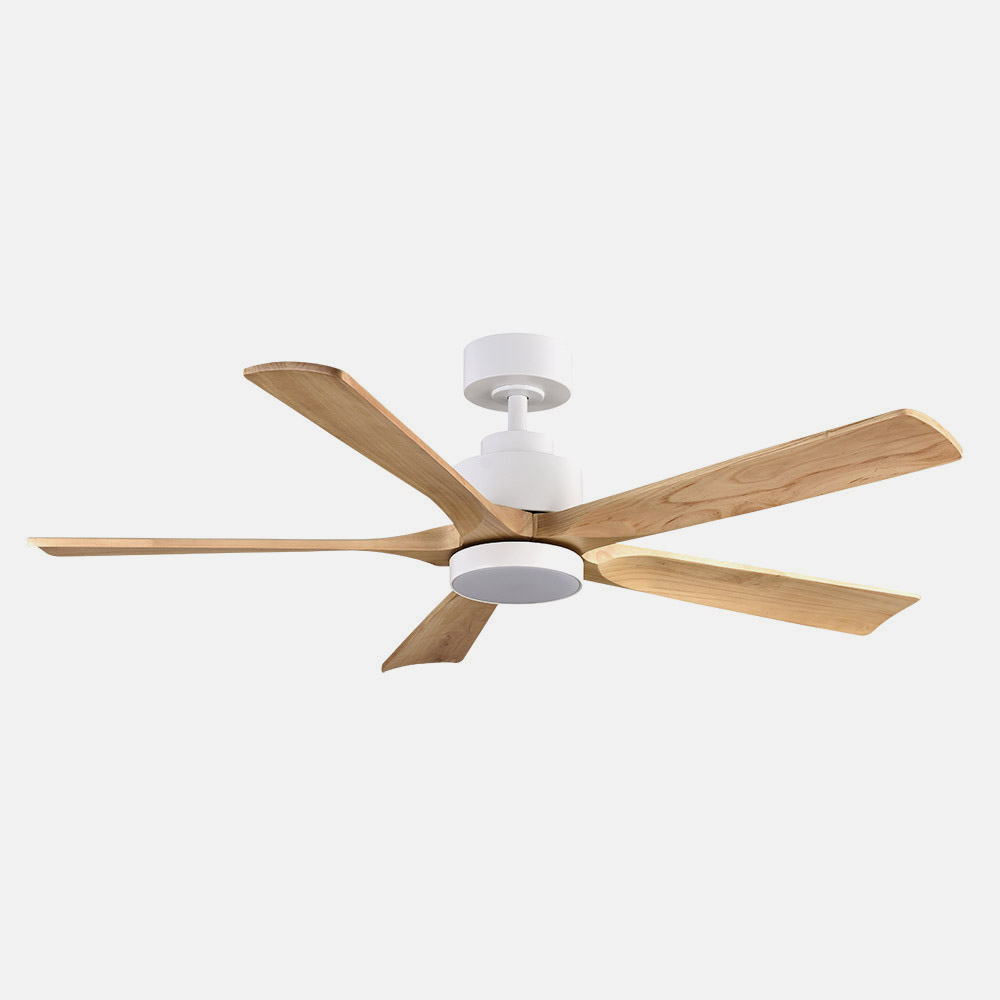 Ventilador Dc Cairo 24w 2400lm Blanco/hay 5asp 132 D 3000k,4500k,6000k,remoto+tempor+memori_2
