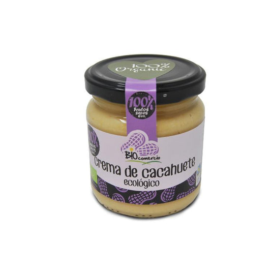 Manteiga de amendoim torrada biológica Biotrade