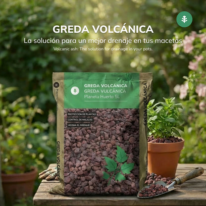 Argila Vulcânica Planeta Huerto 15 Litros
