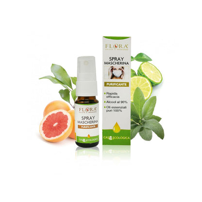 Spray higienizante para máscaras Flora 30 ml