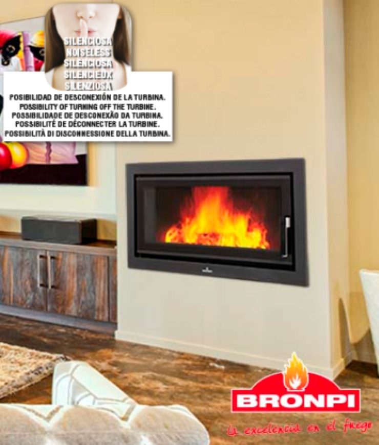 BRICOSOL INSERTABLE DE LEÑA BRONPI MODELO LONDRES-T VISION_0