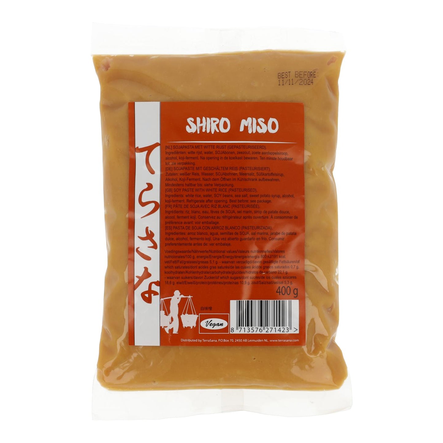 Misô branco Shiro (MUSO) Terrasana 400 g