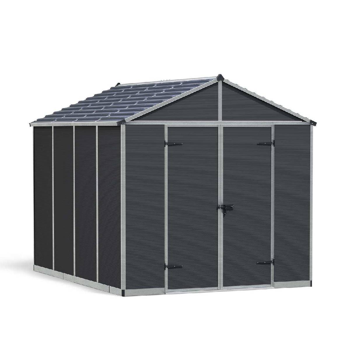 Telheiro de jardim Rubicon 237x303 cm Canopia cinzento escuro