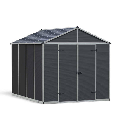 Telheiro de jardim Rubicon 237x303 cm Canopia cinzento escuro