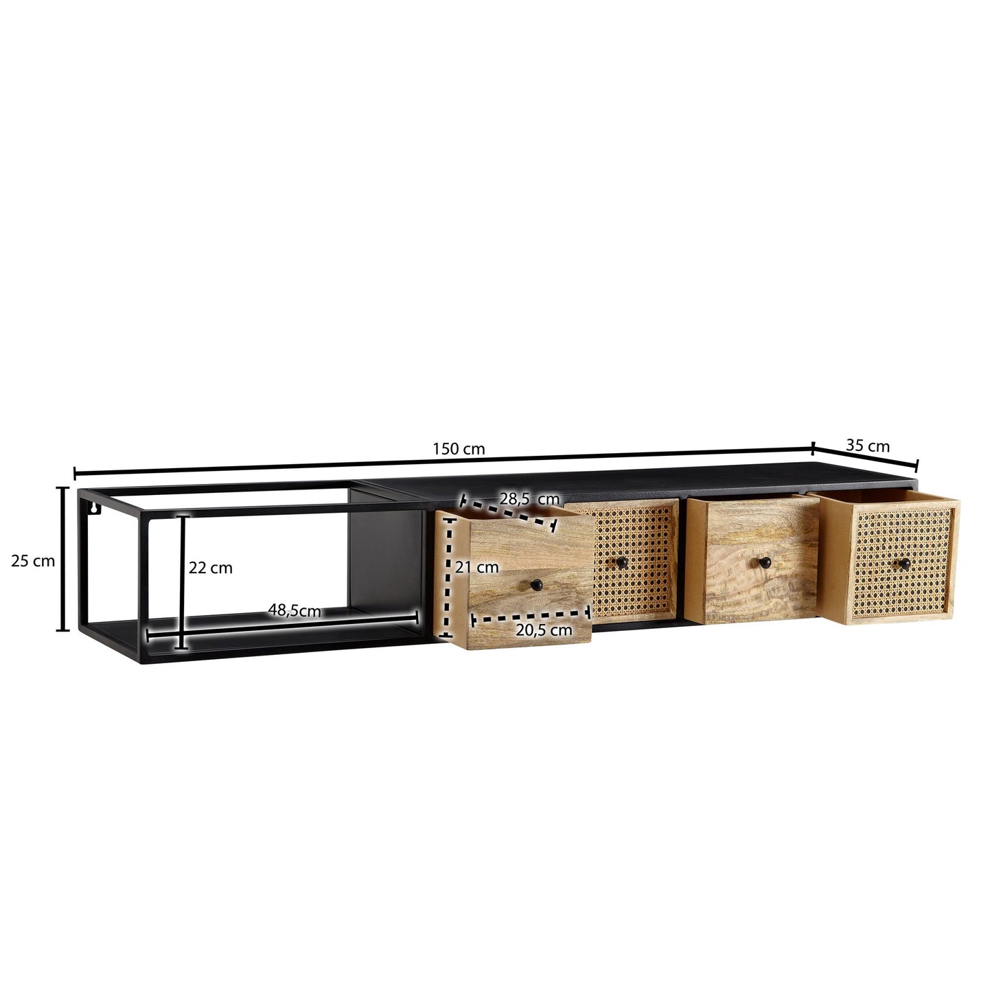 Mueble De Tv Sólido Y Duradero Modelo Wl6.588_3
