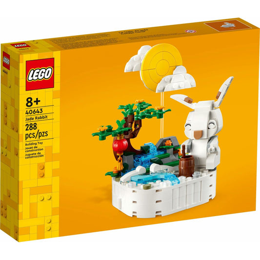 Juego De Construcción Lego Conejo De Jade Blanco_0
