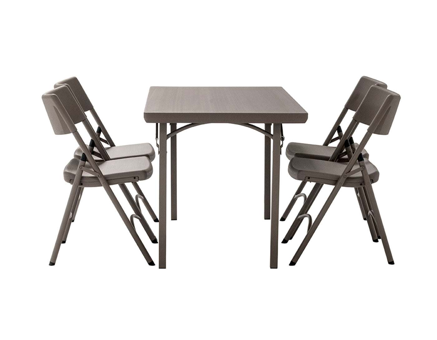 Zown Set 4 Sillas Plegables Eventos Bradchair Polipropileno_4