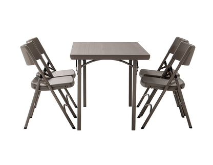 Zown Set 4 Sillas Plegables Eventos Bradchair Polipropileno_4