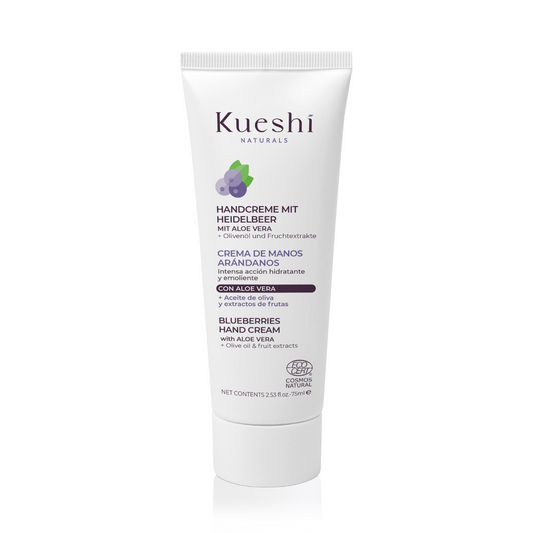 Creme Hidratante de Mãos Kueshi Blueberry 75 ml