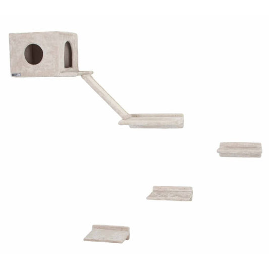 Kerbl Rascador De Pared Para Gatos Mont Blanc Madera Beige_0