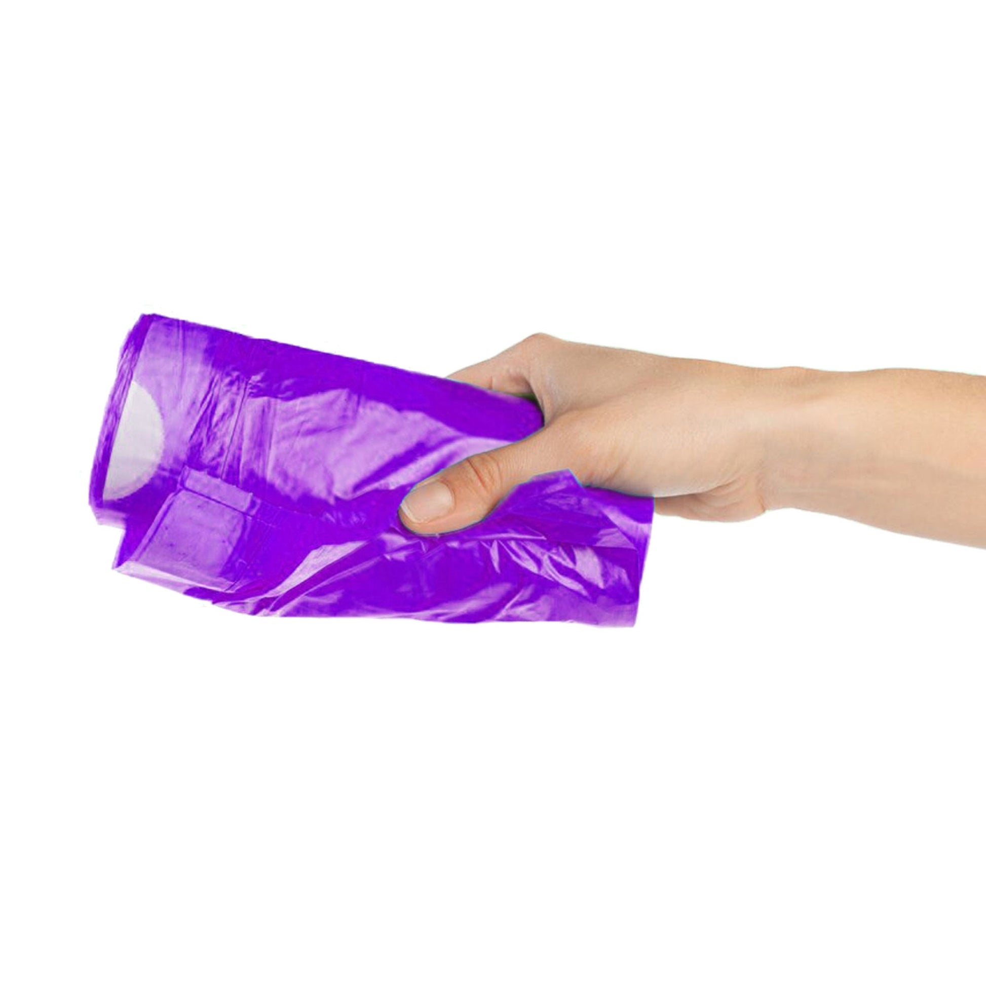 80% Reciclado 10 Rollos De 15 Bolsas De Basura 'lavanda' 30l Con Autocierre_4