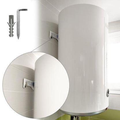 Kit Sanitario Alcayata Con Taco Expansión Ø 10 X 50 Mm. Fijación Calentadores / Termos De Agua