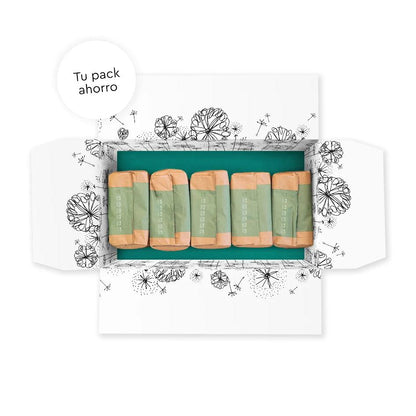 Lillydoo Green Pack de Fraldas, Tamanho 1, 2-5 kg, 205 unidades