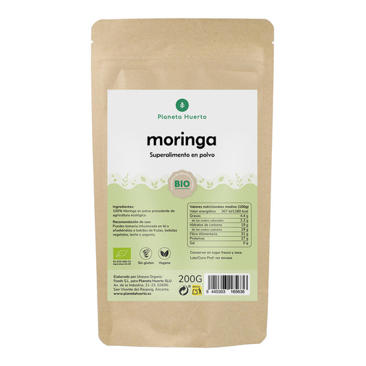 Moringa em Pó Eco Planeta Huerto 200 gr