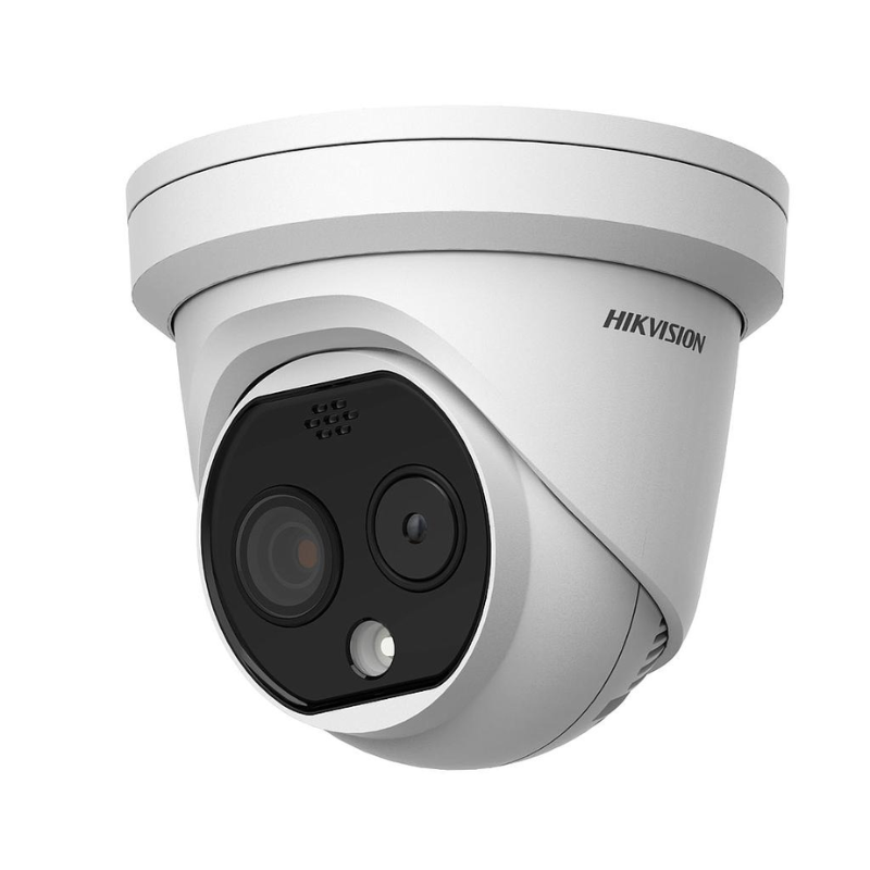 Domo Ip Bi-espectro Óptico/térmico 4mp 1.8/2mm Ir15m White Light 30m E/s Alarma Audio Mic Alarma Visible-audible Analítica Víde_0