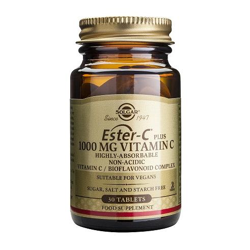 Ester C® Plus 1000 mg Solgar, 180 comprimidos
