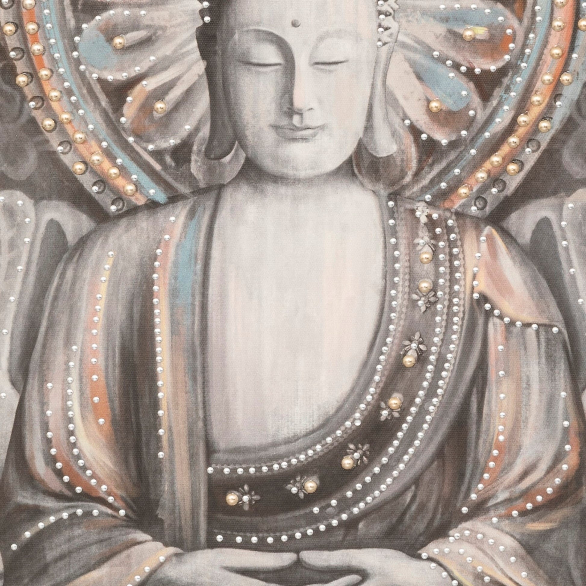Lienzo Impreso En Relieve Bouddha_2