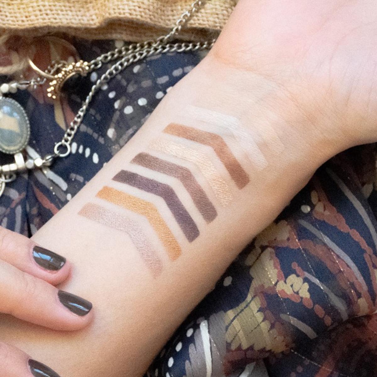 Paleta de sombras recarregáveis ​​Gipsy Bio Boho