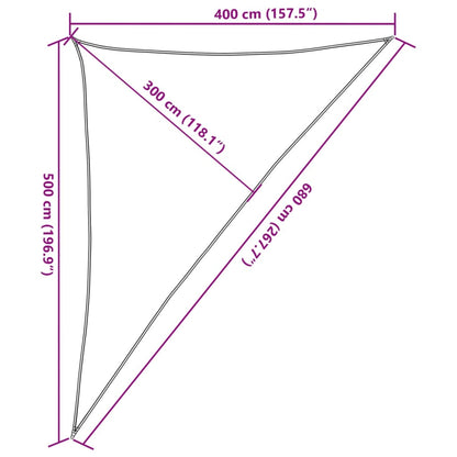 Vidaxl Toldo De Vela Gris Antracita Hdpe 160 G/m² 4x5x6,8 M_2
