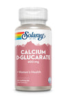 D-glucarato de cálcio 400 mg Solaray, 60 cápsulas