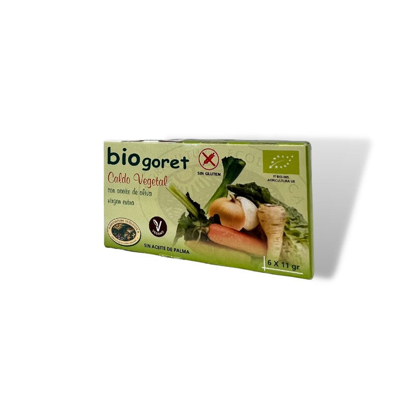 Caldo De Verduras En Cubitos Bio 6x11g Biogoret_0