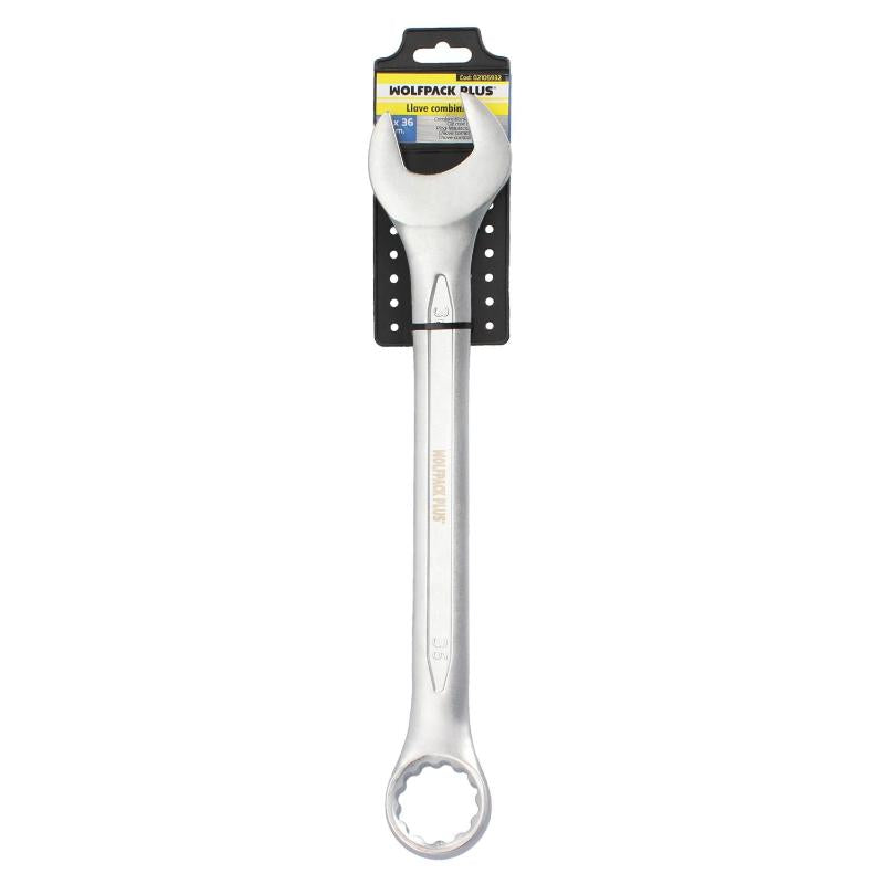 Llave Combinada Plus 36x36 Acero Cromo Vanadio Din 3113. Llave Doble Boca, Llave Fija, Llave Estrella_2