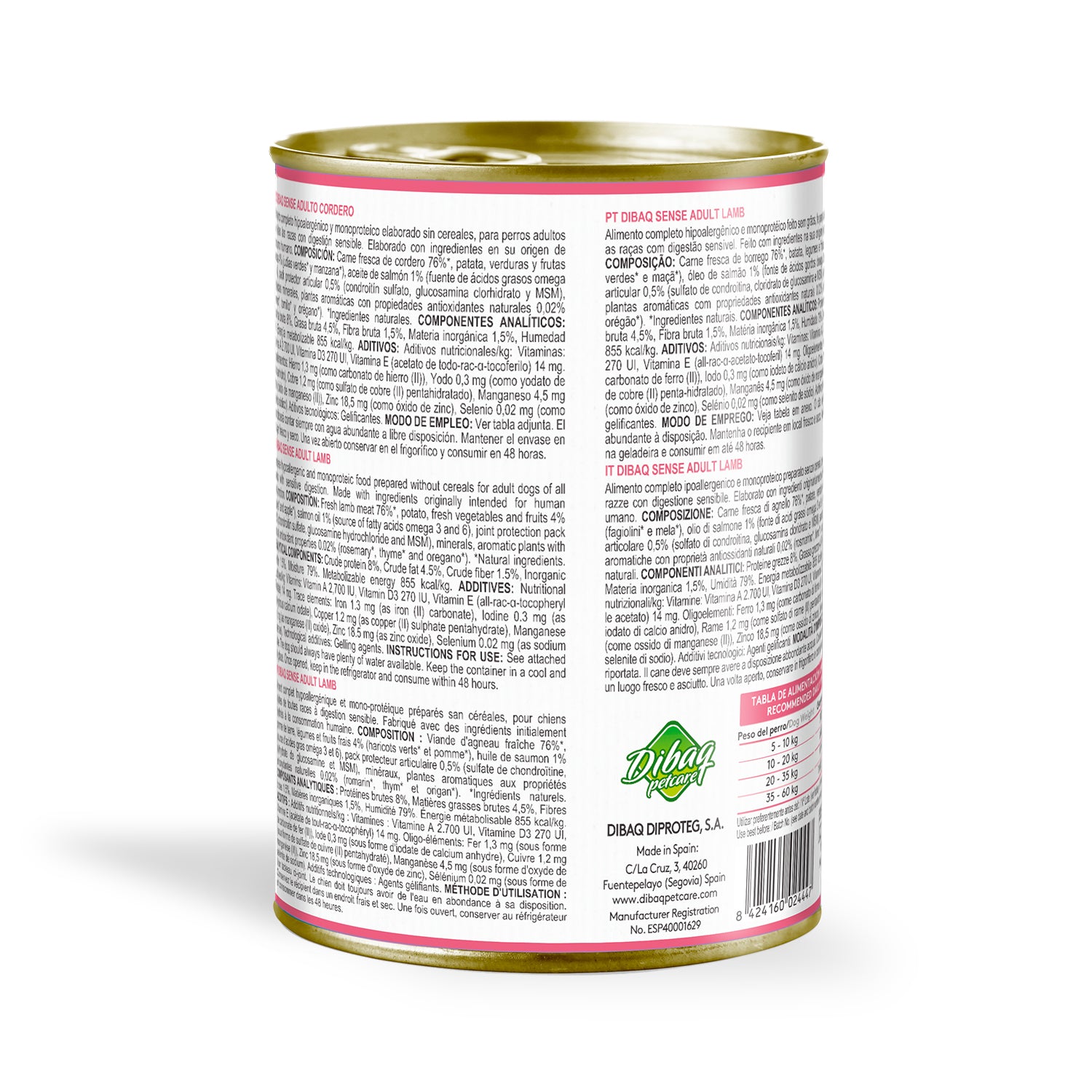Dibaq Sense Lata Cordero 380 G_1