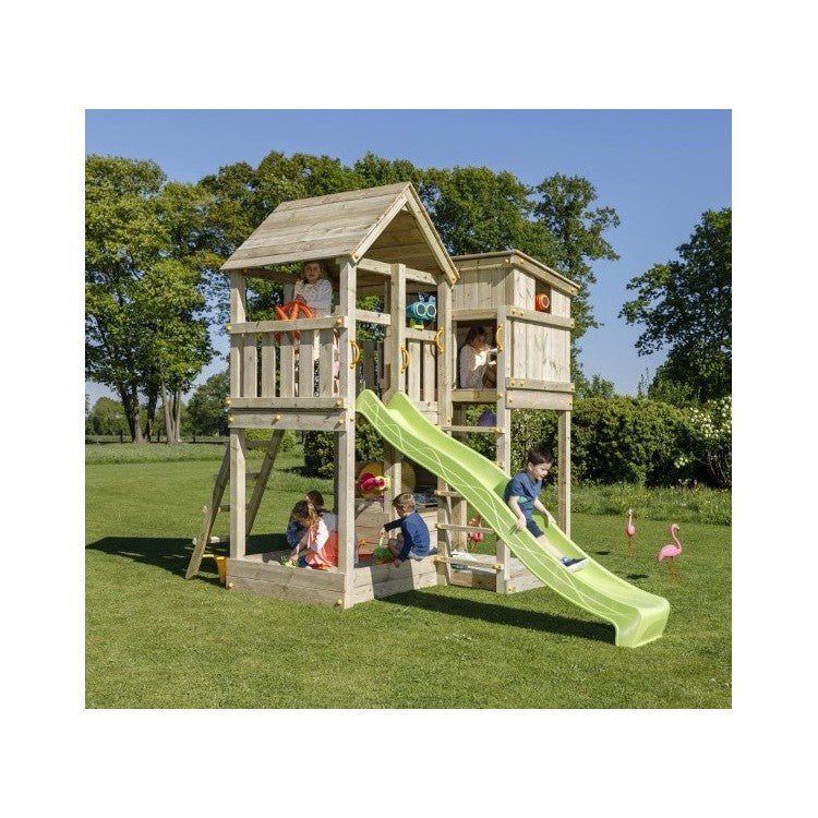 Parque Infantil Masgames Palazzo Xl Con Columpio Doble._2