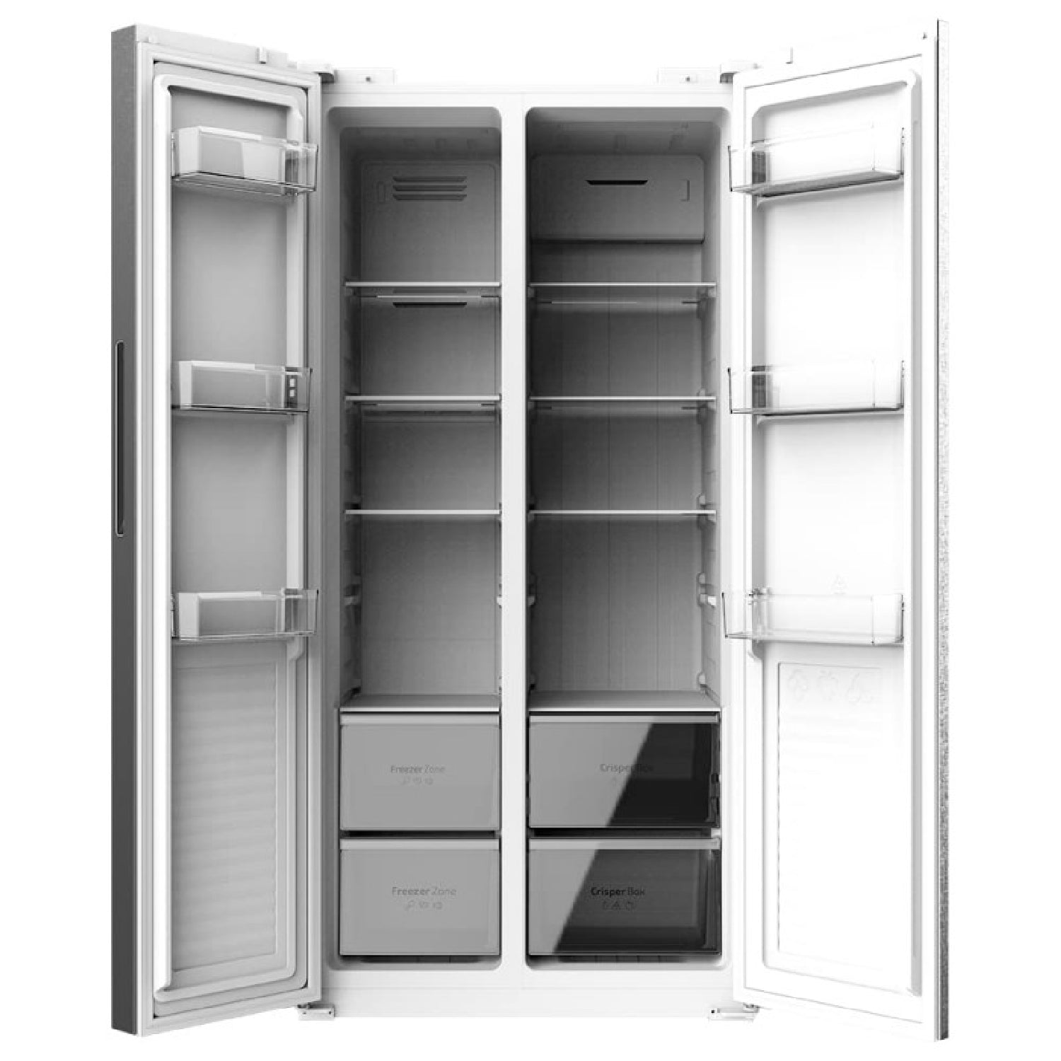 Cecotec Frigorífico Americano Bolero Coolmarket Sbs 430 Dark E_2