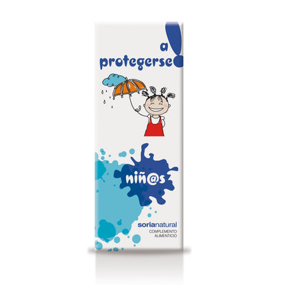 Embalagem de 3 xaropes infantis Soria Natural "Proteja-se", 150 ml