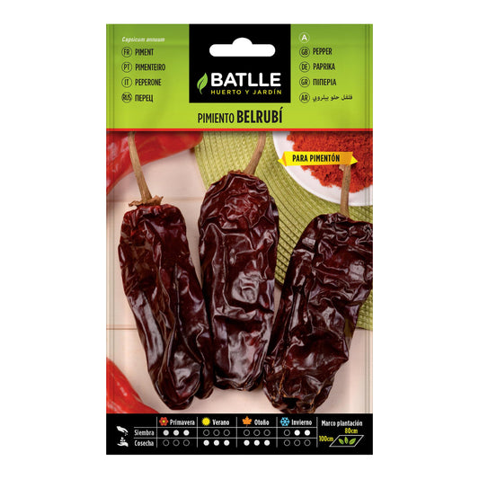 Sementes de Pimenta Belrubí