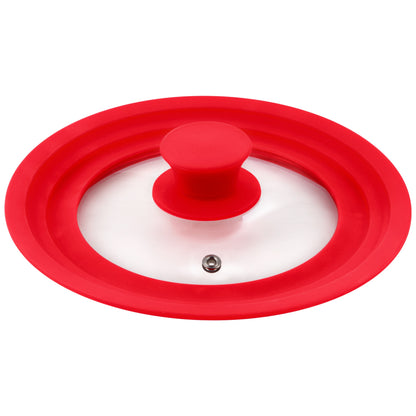 Tapa Universal (16 18 20cm) Cristal Rojo, Colección Jolie_0