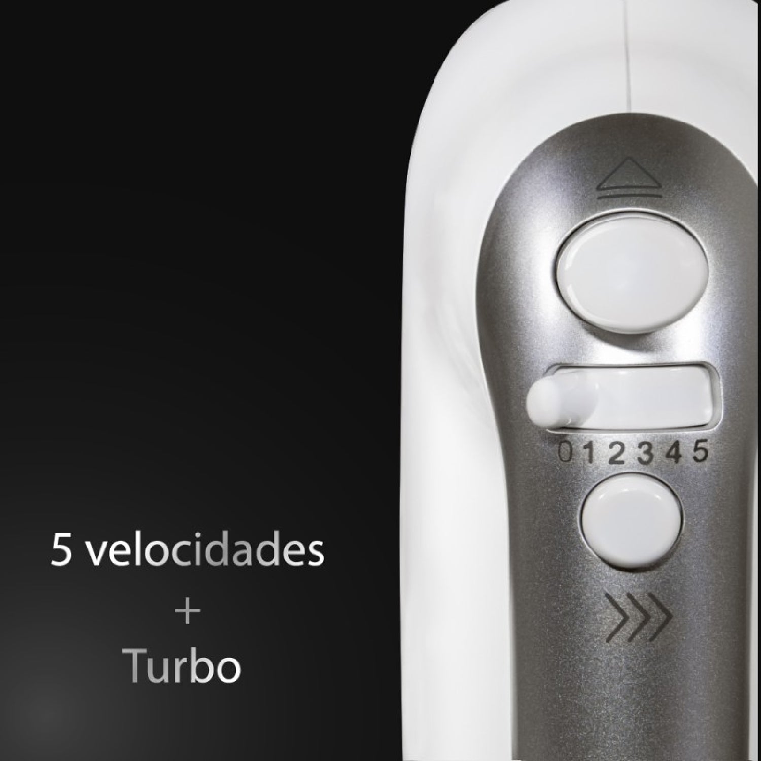 Cecotec Batidora De Varillas Powertwist. 500 W 5 Velocidades + Función Turbo Diseño Ergonómico 3 Accesorios: Varilla De_4