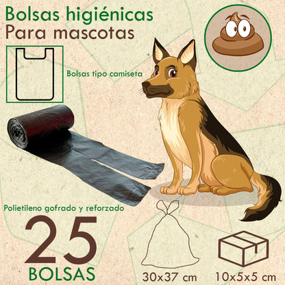 Estuche 25 Bolsas Higiénicas Para Mascotas_1