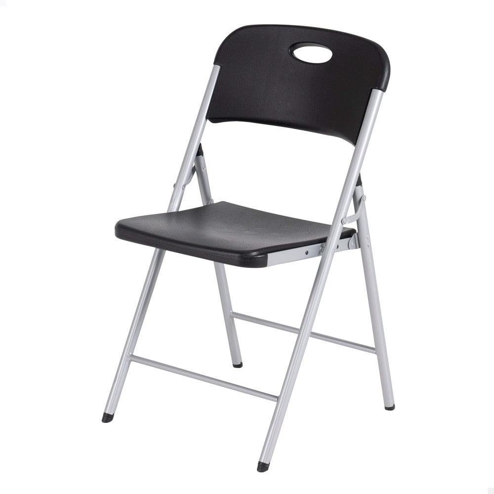 Silla Plegable Negra Lifetime_0