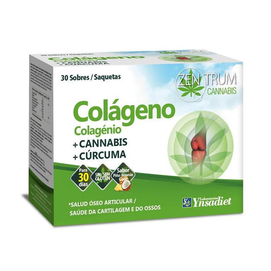 Colágeno de canábis Ynsadiet 30 saquetas