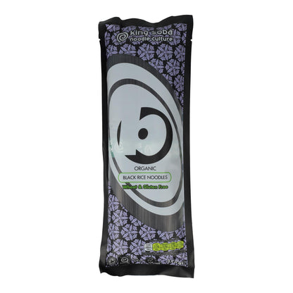 Noodles de arroz preto sem glúten Bio King Soba 250g 