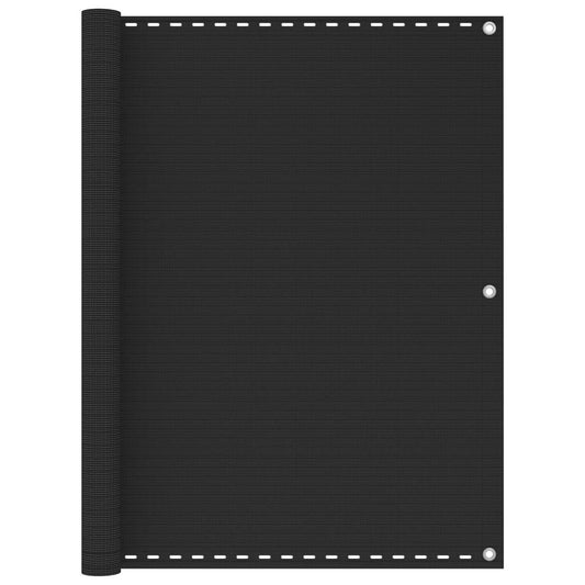 Vidaxl Toldo Para Balcón Hdpe Gris Antracita 120x400 Cm_0