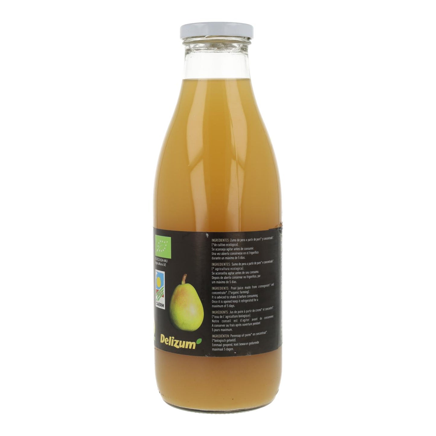 Sumo de Pêra Biológico Delizum 1 Litro