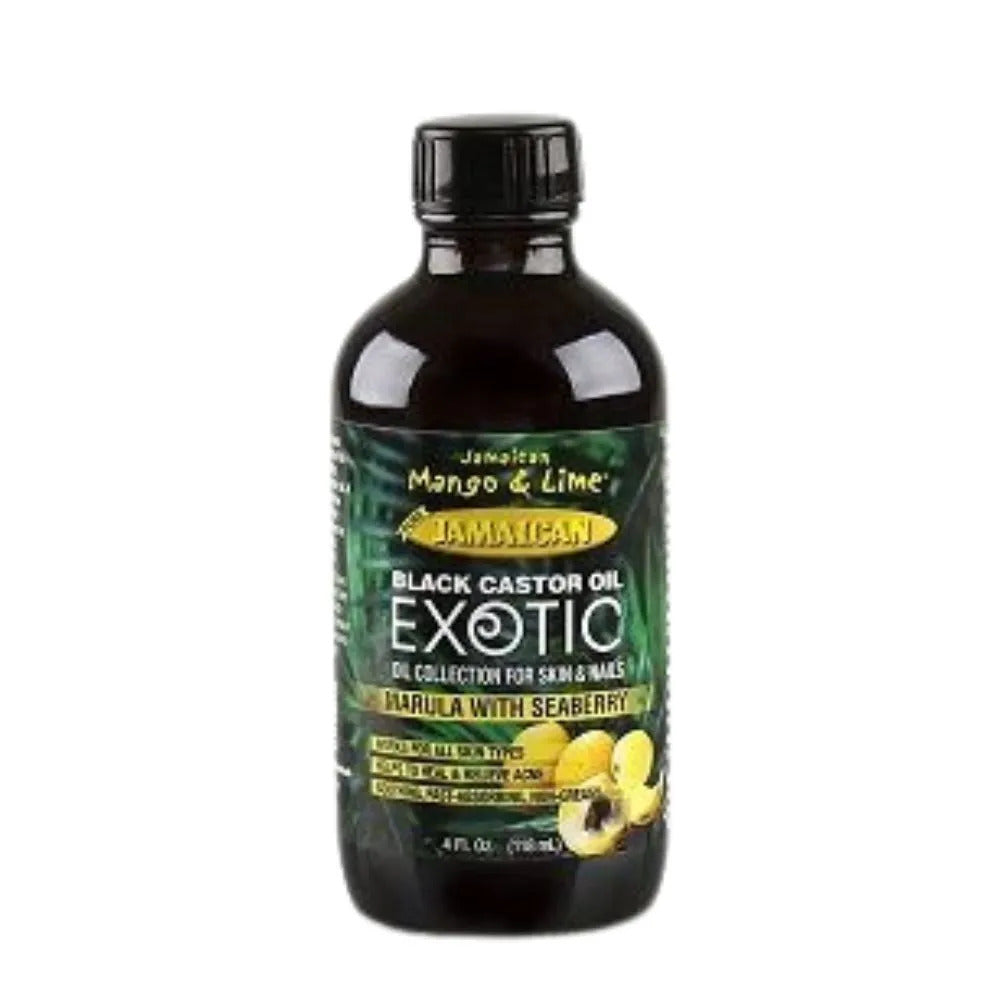 Aceite Black Castor Exotic Oil Marula And Seaberry Jamaican M&l 118ml_0