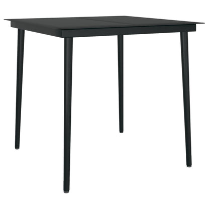 Set Comedor De Jardín 5 Pzas Cojines Ratán Sintético Gris Claro / Vetonek_2