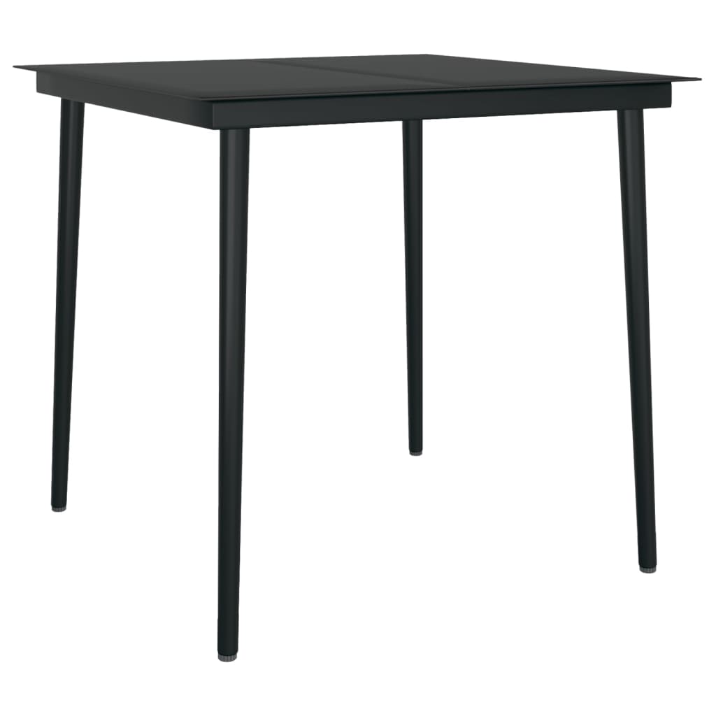 Set Comedor De Jardín 3 Pzas Cojines Ratán Sintético Gris Claro / Vetonek_0