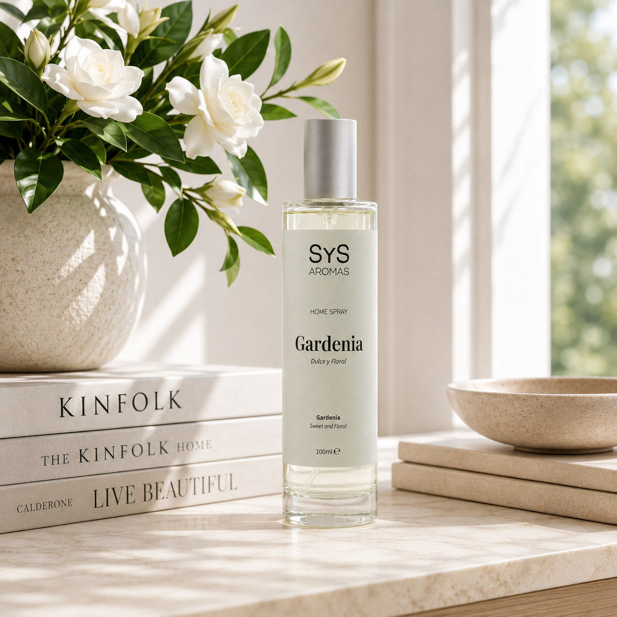 Ambientador Pulverizador Gardenia Origins SYS Aromas 100 ml | Aroma Floral y Agreste | Exótico_1
