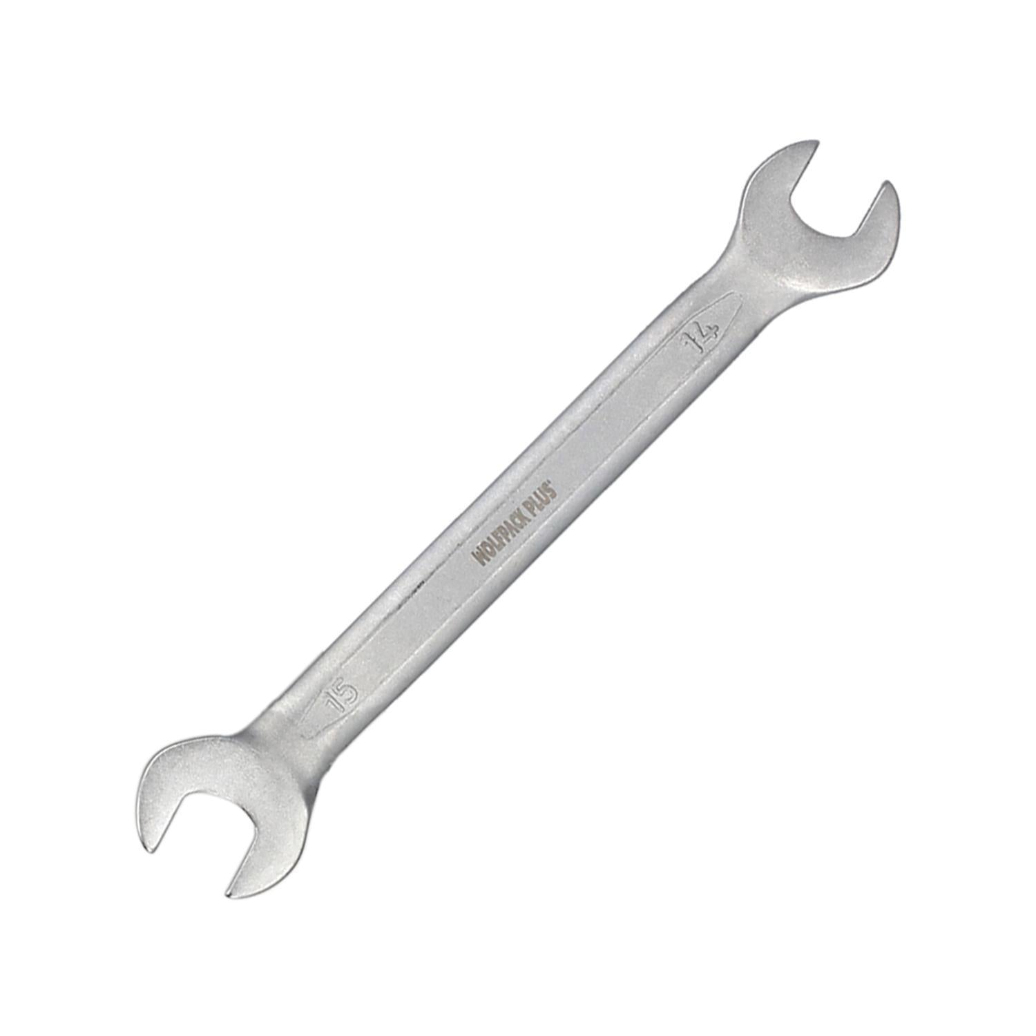 Llave Fija Plus Acero Cromo Vanadio 14x15 Din 3110. Llave Fija, Llave Fija Doble_0