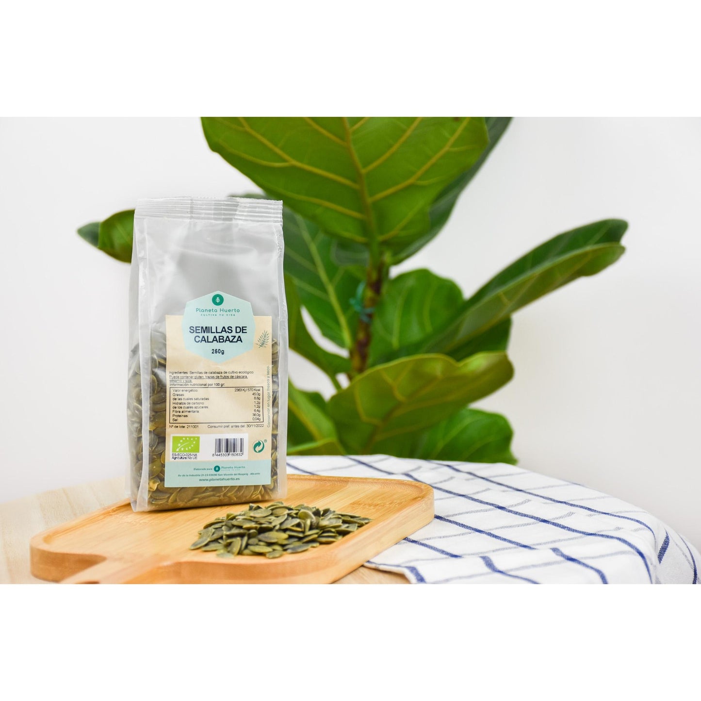 Planeta Huerto ECO Sementes de Abóbora 250 g