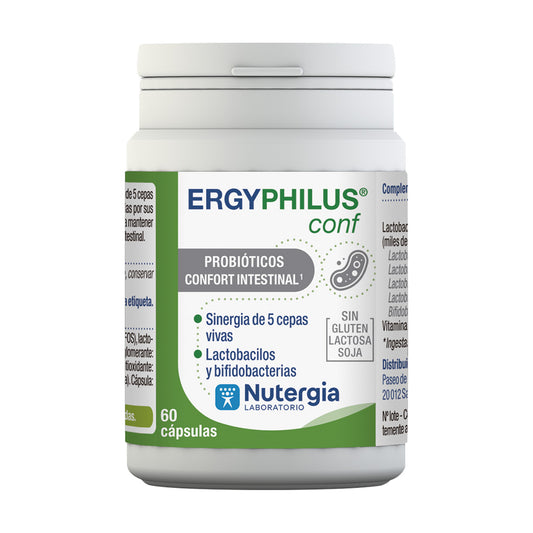 Ergyphilus Comfort Nutergia, 60 cápsulas