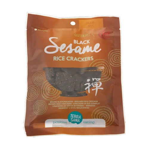 Bolachas Terrasana de Sésamo Preto com Arroz Integral 60 g