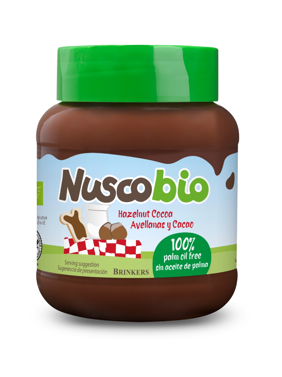 Creme de Chocolate com Avelã Orgânico Nuscobio 400 g