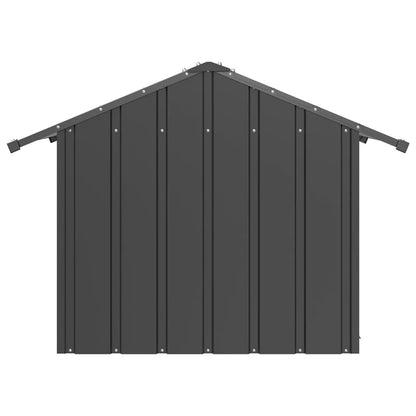 Caseta Para Perros Con Techo Acero Galvanizado 85x107x81 Cm_3